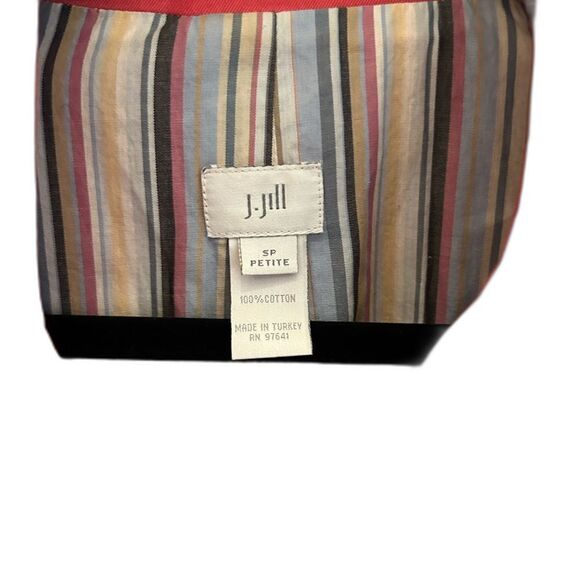 J. JILL Women's Salmon Red Jacket - Size Small Petite - Picture 4 of 4